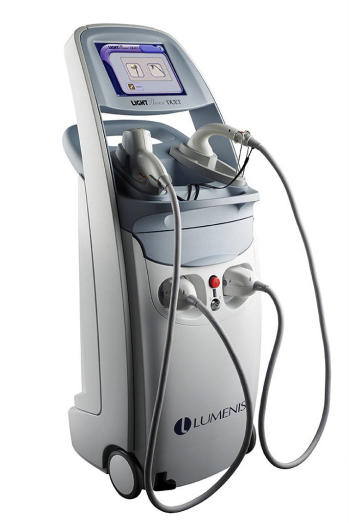 Lumenis LightSheer Duet Laser Machine 2 Diode Laser Handpieces