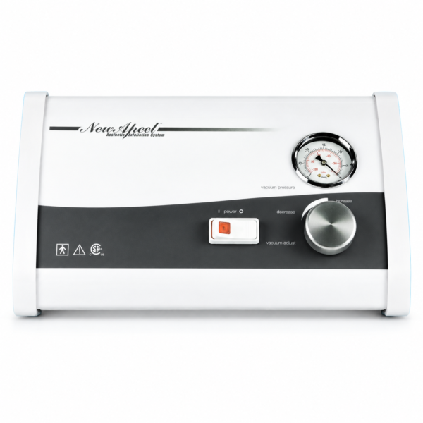 Illustration of a DiamondTome NewApeel microdermabrasion device
